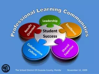 The School District Of Osceola County, Florida November 12, 2009