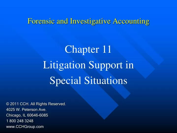 forensic and investigative accounting