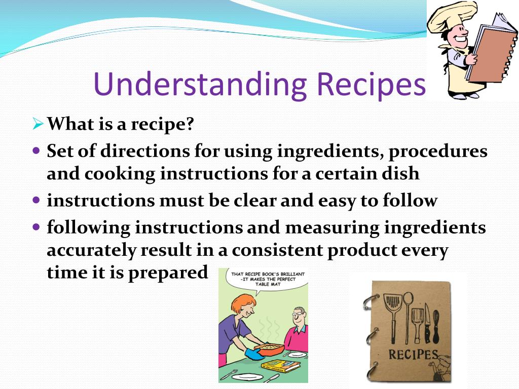 PPT - Understanding Recipes PowerPoint Presentation, free download - ID ...