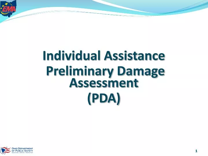 individual assistance preliminary damage assessment pda