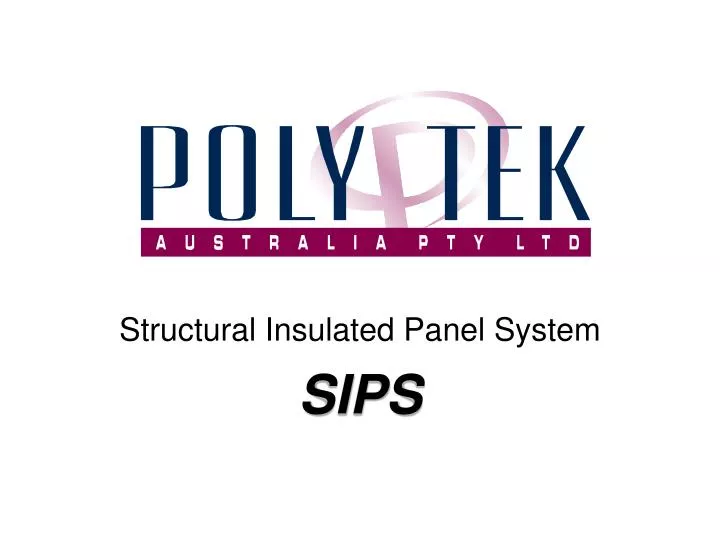 structural insulated panel system sips