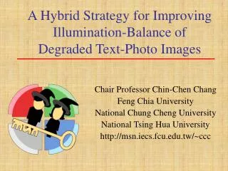 A Hybrid Strategy for Improving Illumination-Balance of Degraded Text-Photo Images