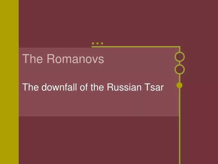 the romanovs