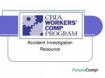 Accident Investigation Resource - slide 1