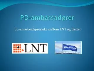 PD-ambassadører