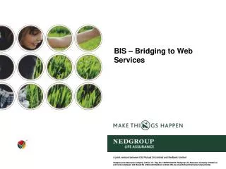 BIS – Bridging to Web Services