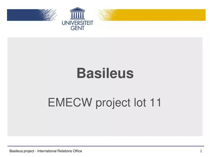 basileus emecw project lot 11