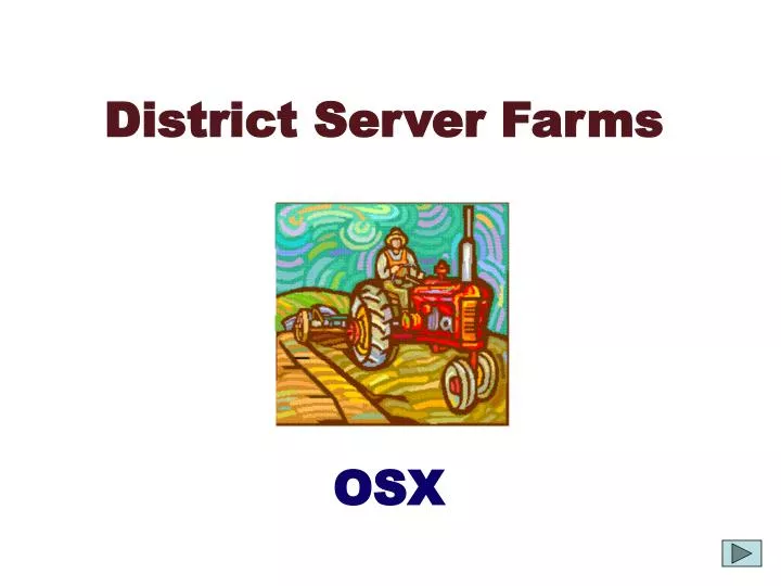 district server farms