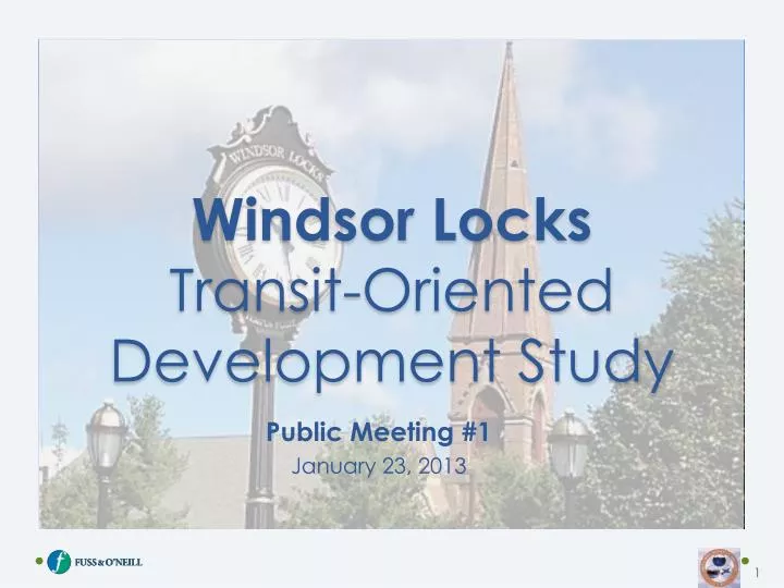windsor locks transit oriented development study