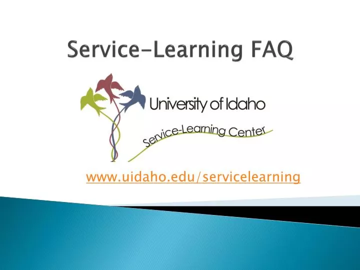 service learning faq