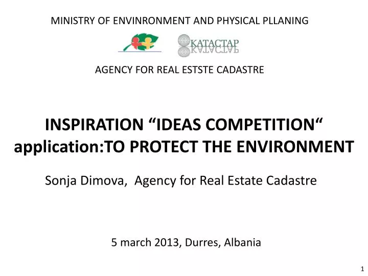 inspiration ideas competition application to protect the environment