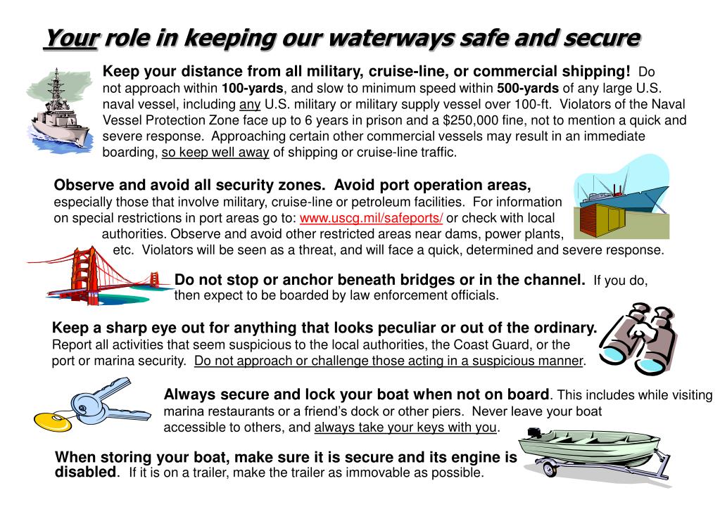 Waterways Code PPT - Waterway Safety and Security Guidelines PowerPoint Presentation ...