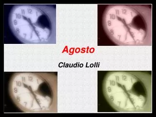 agosto
