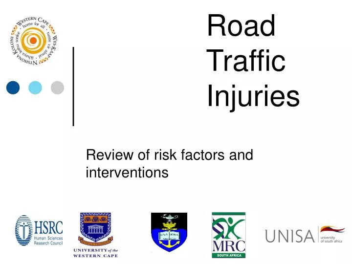 PPT - Road Traffic Injuries PowerPoint Presentation, free download - ID ...