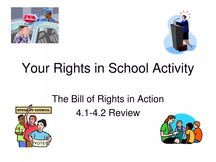 your rights in school activity