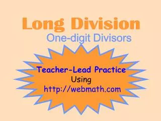 Long Division