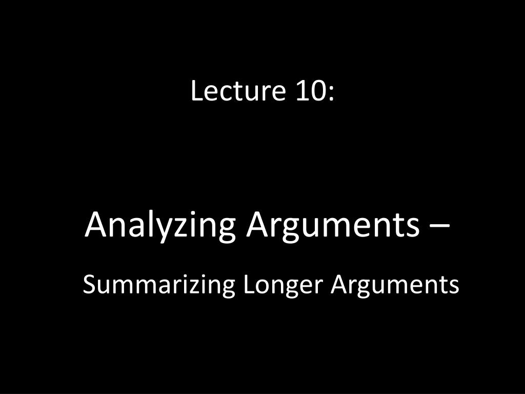 PPT - Lecture 10: PowerPoint Presentation, free download - ID:1432313