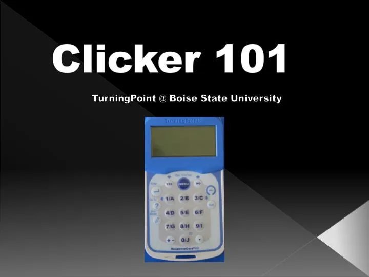 clicker 101