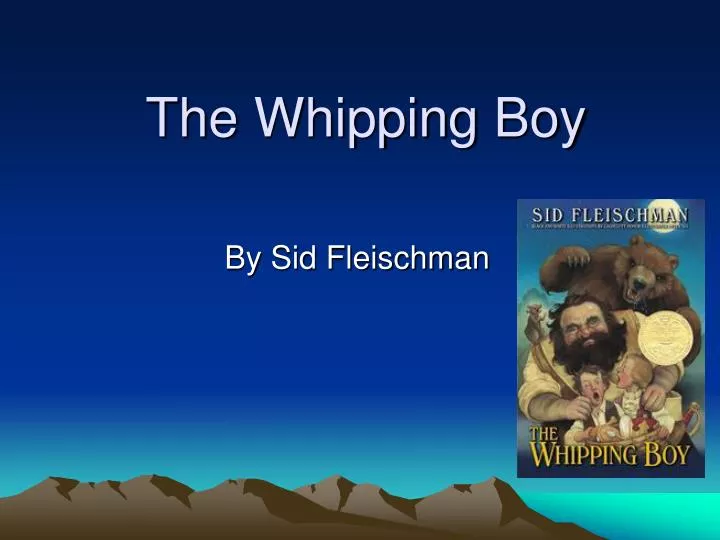 the whipping boy