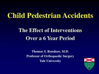 Child Pedestrian Accidents