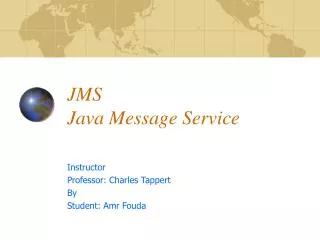 JMS Java Message Service