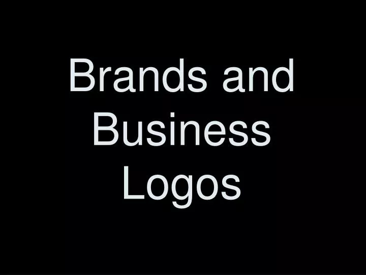 brands and business logos
