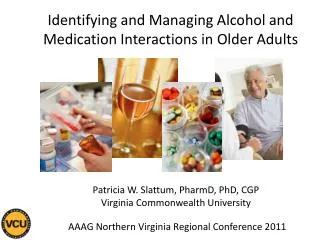 Identifying and Managing Alcohol and Medication Interactions in Older Adults