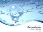 Macromolecules and Enzyme Activity - slide 1