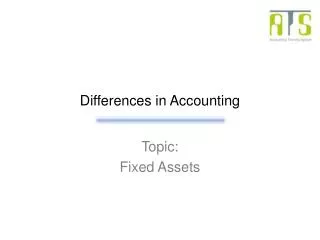 Differences in Accounting