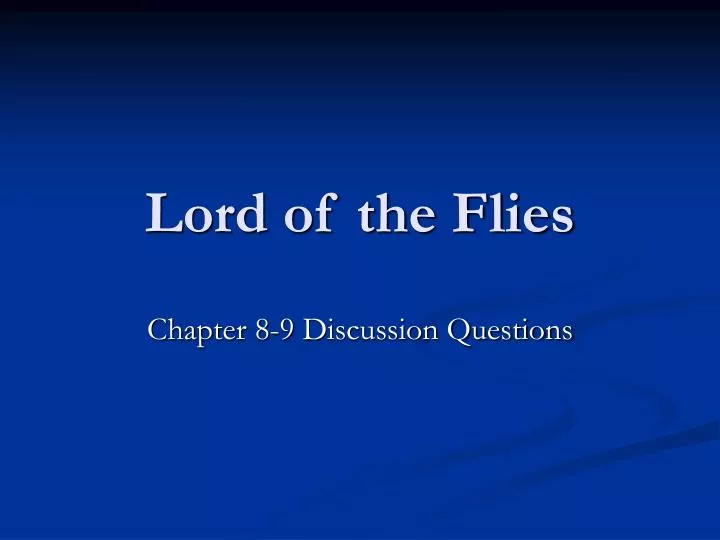 lord of the flies