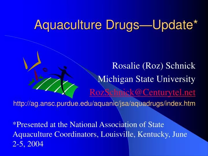 aquaculture drugs update