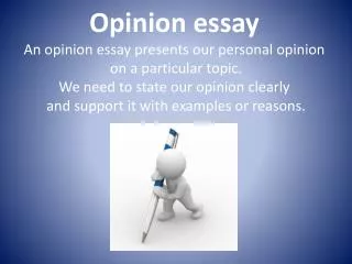 Opinion essay