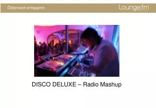 disco deluxe radio mashup