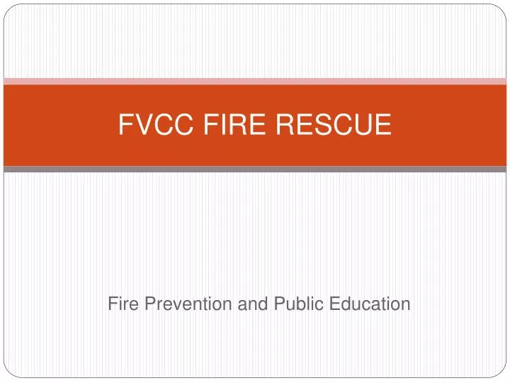 fvcc fire rescue