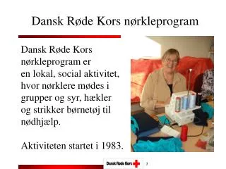 Dansk Røde Kors nørkleprogram