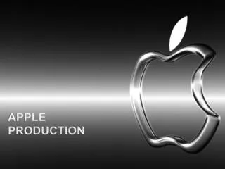 Apple Production