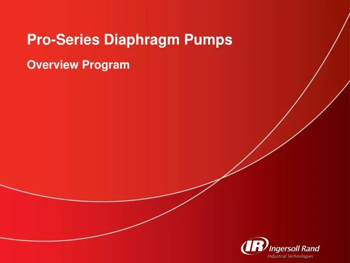 pro series diaphragm pumps
