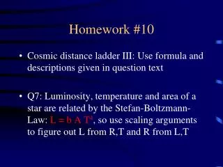 Homework #10