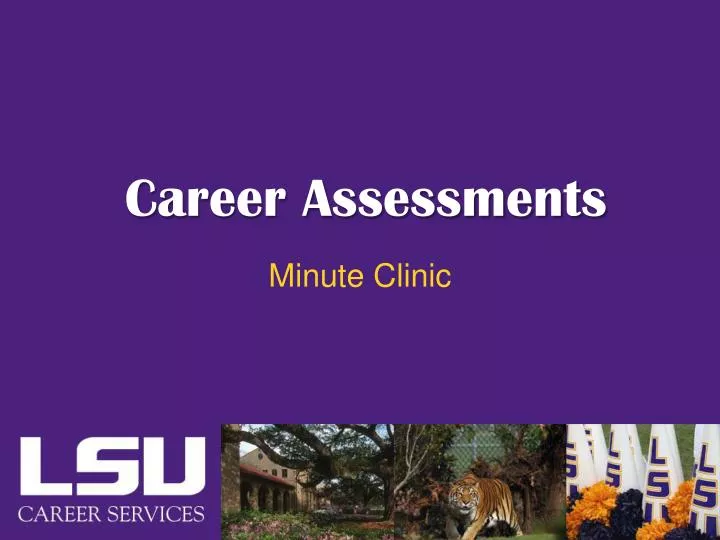 career assessments