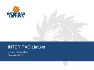 INTER RAO Lietuva