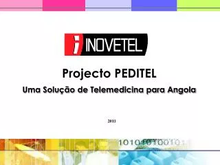 Projecto PEDITEL Uma Solução de Telemedicina para Angola