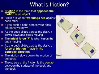 What is friction?