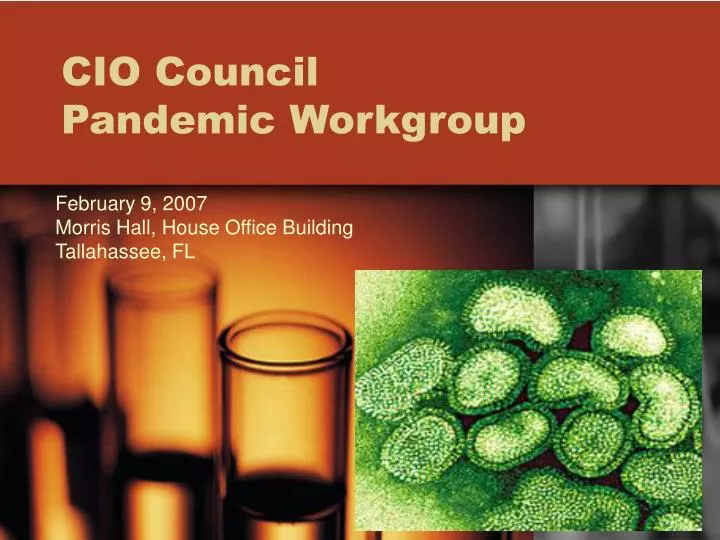cio council pandemic workgroup