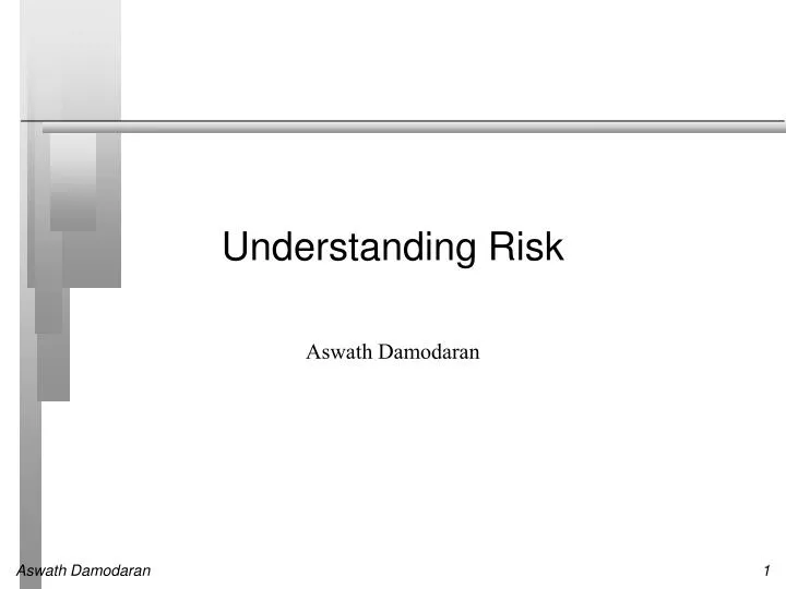 understanding risk
