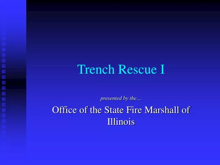 trench rescue i