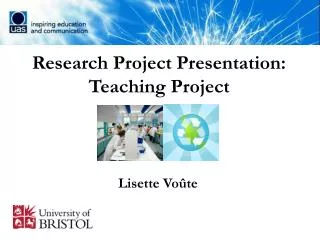 Research Project Presentation: Teaching Project