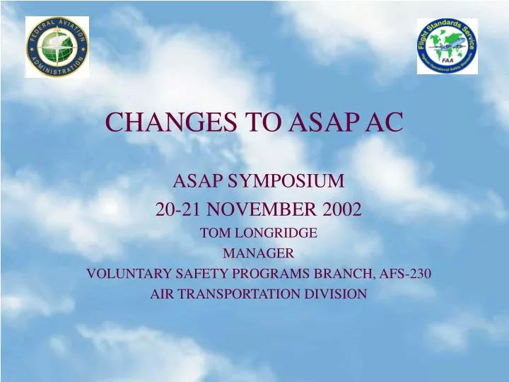 changes to asap ac