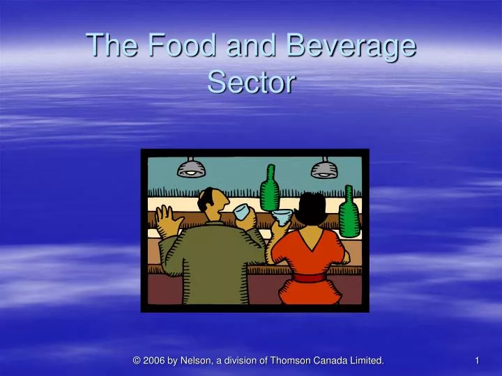 the food and beverage sector