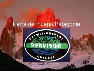 Tierra del Fuego/Patagonia