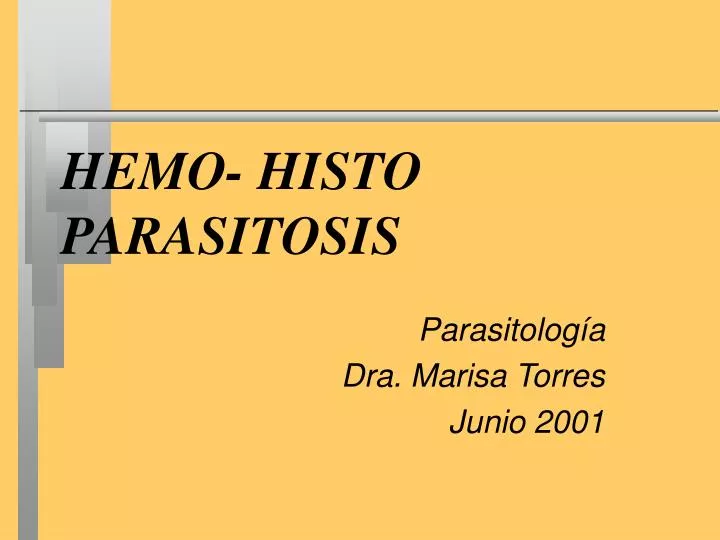 hemo histo parasitosis
